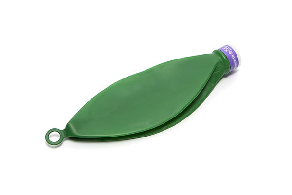 Reservoir bag, 1L with anti occlusion cage mount, 22F neck