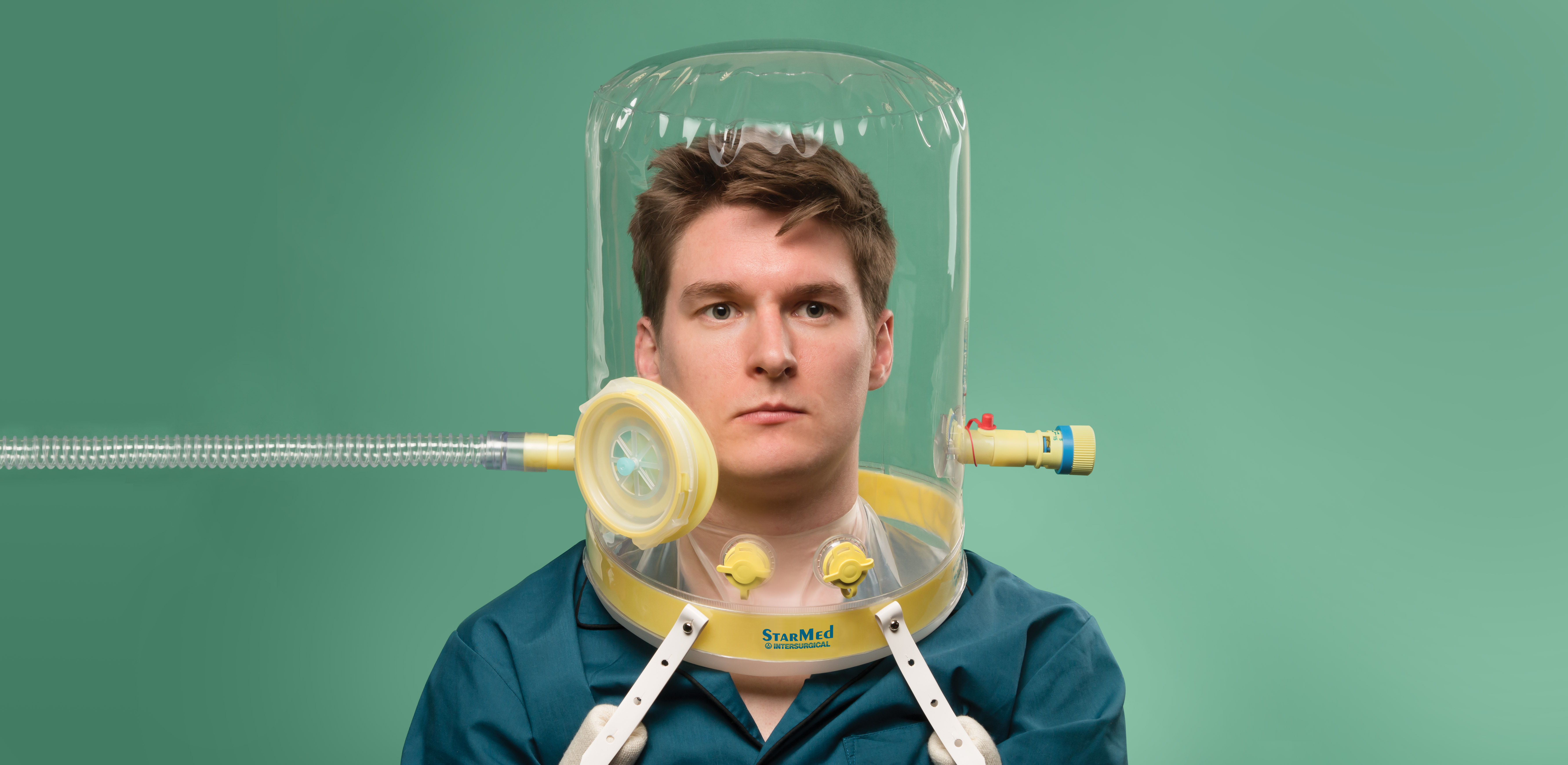 CaStar CPAP hood (no manometer), extra small, 17 - 27cm neck circumference