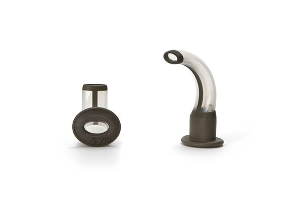 One-piece Guedel airway, brown, ISO 6.5, size 1 (grouped in 10s)