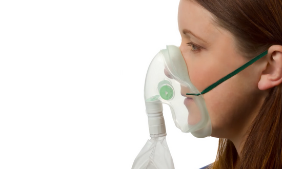 The Intersurgical EcoLite™ high concentration oxygen mask