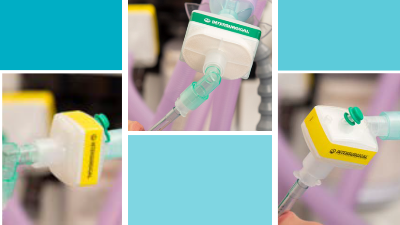NEW Pleated mechanical breathing filters and HMEF 