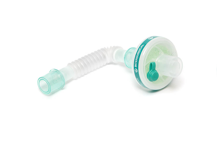 Clear-Therm™ 3 HMEF with luer port, Superset™ catheter mount and retainable cap