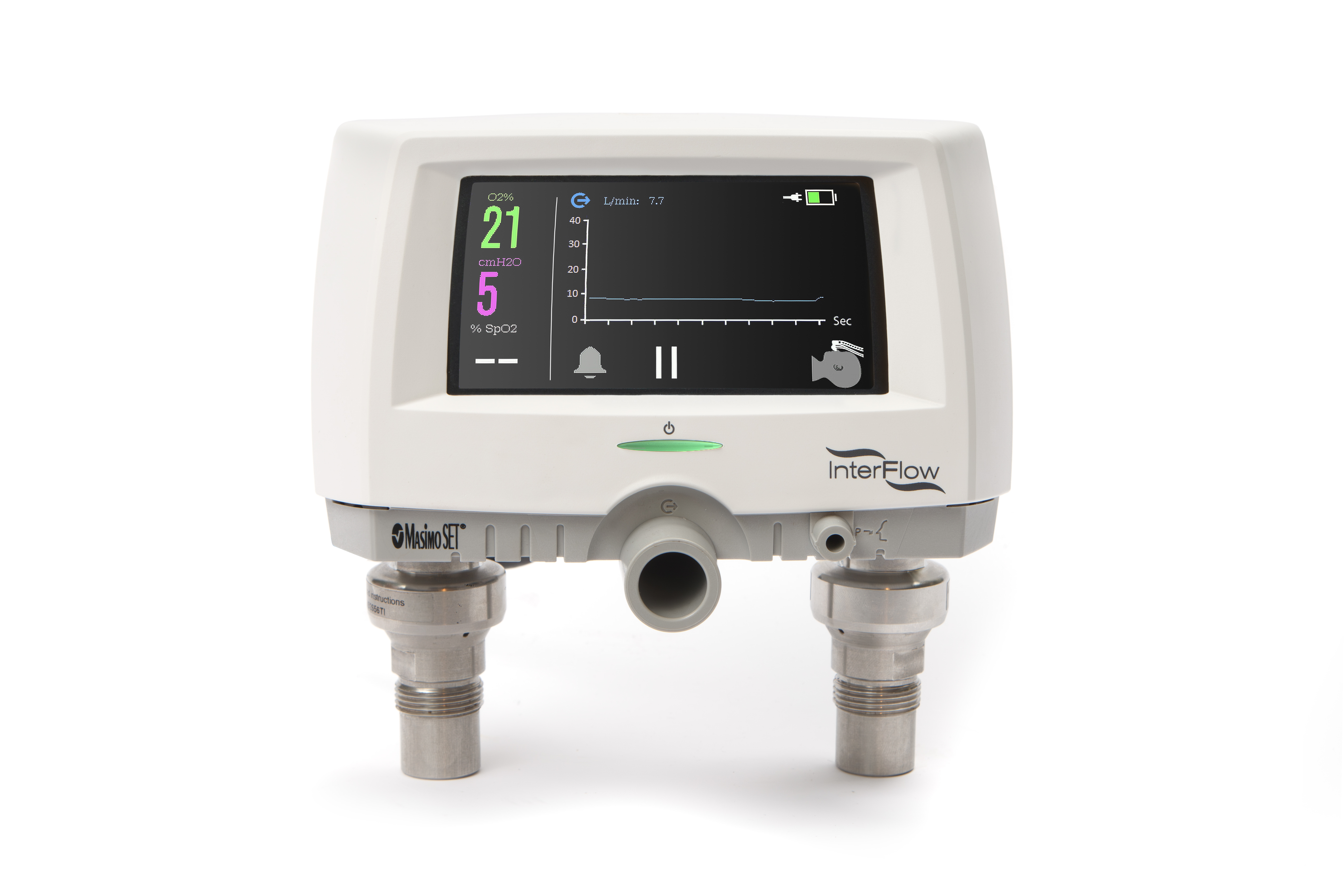 InterFlow™ respiratory gas blender – International English (NIST connection)
