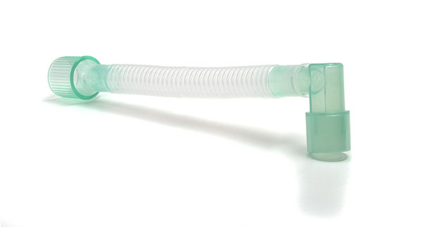 Flexible fixed elbow catheter mount, 22F-22M/15F, ≥170mm - Sterile