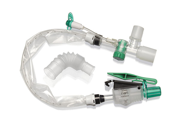 Trachseal™ adult tracheostomy closed suction system, 72 hours, size F10
